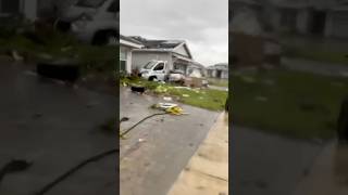 Tornado damage in Avenir FL HurricaneMilton 🌀 shorts [upl. by Pax]