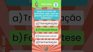 Desafie seus conhecimentos em Biologia 🌱🧬  Quiz Divertido de Ciências [upl. by Dazhahs]