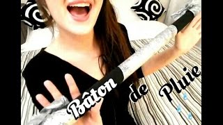 ASMR n°13 💧 Bâton de pluie  tapping  rain stick  soft spoken  tingles [upl. by Androw]