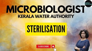 MICROBIOLOGISTBACTERIOLOGIST  KERALA WATER AUTHORITY STERILISATION [upl. by Leffert]