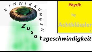 Zusatzgeschwindigkeit durch Einwirkungen [upl. by Earlie869]