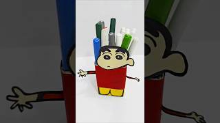 Shinshain paper pen holder Diy for kids viralshort youtubeshorts shortsfeed penholder [upl. by Hoagland]