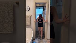 DO I KEEP IT diy renovation bathroom bathroommakeover bathroomrenovation diybathroom fyp [upl. by Alarice]