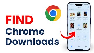 How to Find Chrome Downloads on iPhone [upl. by Audri]