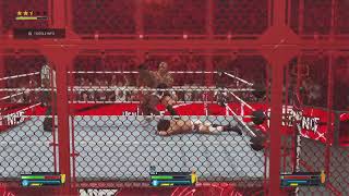 Batista vs Carlito vs Big E  WWE 2K24 [upl. by Olen]