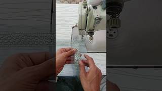 Dopatte per gum border kaise lagaen youtubeshorts onlinesewingclasses youtubevideo sewingtutoria [upl. by Kathie714]