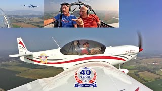 Flying the lowwing Zenith CH 650 light sport aircraft [upl. by Isiah446]