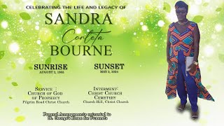 Celebrating the Life amp Legacy of Sandra Corleta Bourne [upl. by Eenafit]