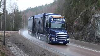 Scania Lillevik R580 Kramfors 15April24 [upl. by Zach]