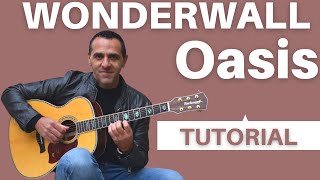 Wonderwall Guitar Tutorial  Oasis Guitar Lesson 🎸 Easy Chords [upl. by Lazar]