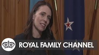 New Zealand PM Jacina Ardern on Queen [upl. by Heti150]