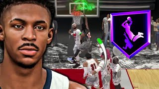 This NEW JA MORANT BUILD is a HIGHLIGHT MACHINE on NBA 2K24 [upl. by Flatto]