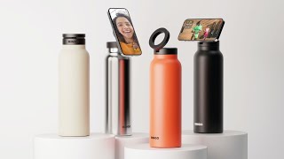 Kickstarter  Ringo  La botella de agua que magnéticamente sostiene tu teléfono  0004 [upl. by Niarda]