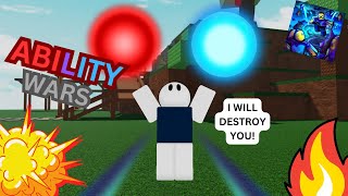 Using the GRAVITY MASTERY in Roblox Ability Wars hollow purple [upl. by Hulbig786]