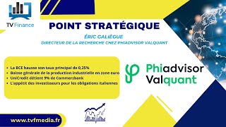 Phiadvisor Valquant Éric Galiègue  « BCE Production industrielle UniCredit Obligations » [upl. by Sedecrem]