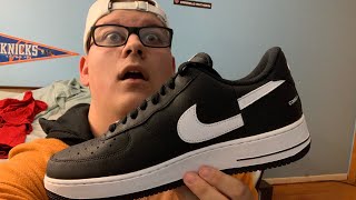 SUPREME CDG NIKE AIR FORCE 1 UNBOXING [upl. by Armin]