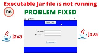 Unable to Export Runnable Jar of Your Swing Application  Java Programming Tutorials [upl. by Yssim]