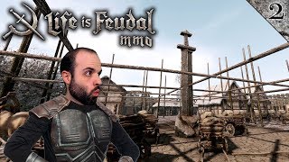 LLEGAMOS AL CASTILLO  LIFE IS FEUDAL MMO Gameplay Español [upl. by Asilanom43]