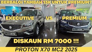 Proton X70 MC2 2025  PREMIUM VS EXECUTIVE [upl. by Diba]