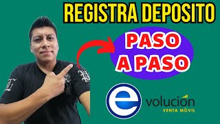 Como REGISTRAR UN DEPOSITO en Venta Móvil Vende Recargas [upl. by Cleveland]