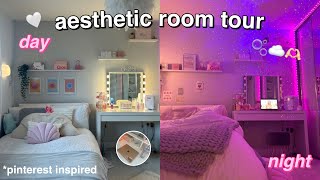 AESTHETIC ROOM TOUR pinterest inspired [upl. by Cavit]