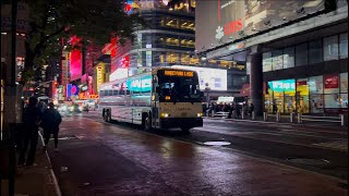 Coach USA ShortLine 2017 MCI D4500CT Commuter Coach 17039 to Nanuet Park amp Ride Exit 14 [upl. by Calva504]