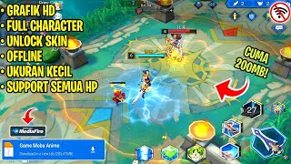 Game MOBA Anime Grafik HD Terbaik di Android Offline Terbaru 2023 [upl. by Dorman]