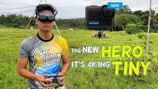 The NEW Gopro HERO  Its 4king freaking TINY [upl. by Church807]