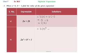 Class 7  Maths  Ex 102  Q5 a b [upl. by Dasa]