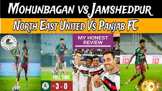 Mohun Bagan destroy Jamshedpur 30  Northeast Beat Panjab 21  Liston Colaco world class Goal [upl. by Kcirddet]