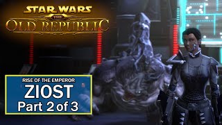 SWTOR Light Side Sith Warrior Ziost 2 of 3  Rise of the Emperor [upl. by Nodnahs]