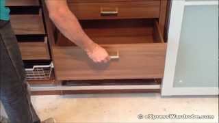 IKEA Komplement Interior Chest of 3 Drawers for Pax Wardrobes [upl. by Kronick]