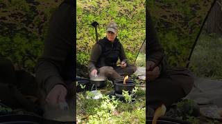 Outdoor Cooking with Trangia Set trangia shorts bushcraft cooking [upl. by Ahsekyw]