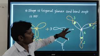 SP2 HYBRIDIZATION FORMATION OF BCl3 [upl. by Llenol]