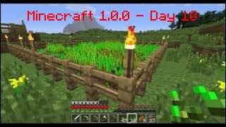 Minecraft 100  Day 10 [upl. by Atinna]