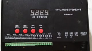 Pixel LED T8000Ac With SMPS Connection Diagram [upl. by Notserc290]