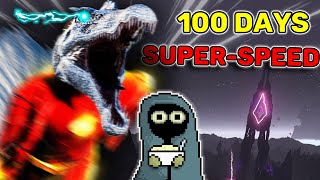 Dinosaurs Have SUPER SPEED  ARK 100 Days [upl. by Gninnahc]