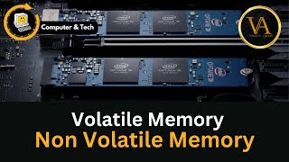 Volatile Memory And Non Volatile Memory  Explained In Malayalam [upl. by Neerual995]