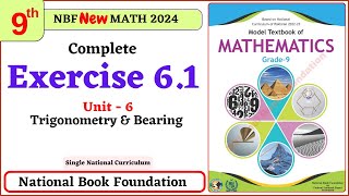 Class 9 Math Exercise 61 NBF Ex 61 Class 9 federal board FBISE Math National Book foundation [upl. by Ajnat]