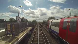 Jubilee line cab ride Stanmore  Stratford [upl. by Ynahirb]