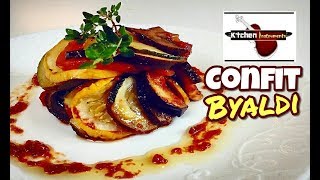 Thomas Keller Style Confit Byaldi Ratatouille Recipe  Kitchen Instruments [upl. by Arised447]