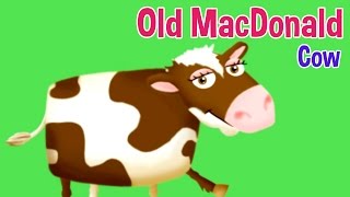 Old Macdonald Had a Farm eieio Cow Songs for Kids by Oxbridge Baby [upl. by Lizabeth]