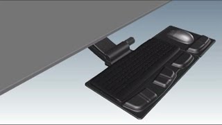 Fellowes 8036101 Professional Series Executive Keyboard Tray [upl. by Neuberger]