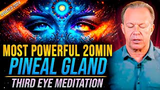 20Min Pineal Gland Guided Meditation Third Eye Activation  Joe Dispenza [upl. by Atteynek527]