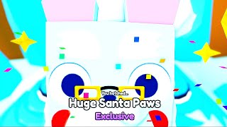 HUGE SANTA PAWS  Hoverboard Update in Pet Simulator X [upl. by Loeb483]