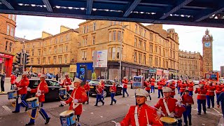 Rutherglen Bluebell FB County Grand Orange Lodge of Glasgow juvenile fun day parade 15thJune 2024 [upl. by Vories]