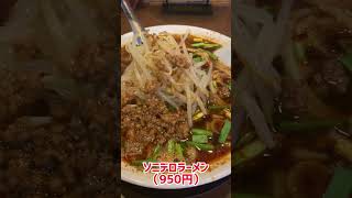 麺舗ソニデロ（新潟県新発田市）新潟ラーメン 新潟グルメ 新潟ランチ グルメ shorts ラーメン大好き ラーメン食べたい 煮干しラーメン ramen ラーメン 辛いラーメン [upl. by Burroughs111]