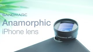 Sandmarc Anamorphic Lens  Cinematic Video for iPhone [upl. by Ereveniug]