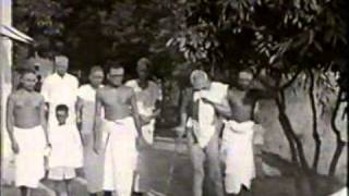 Ramana Maharshi Rare video courtesy footage from KK Nambiar 1949 May to Nov [upl. by Assyn]