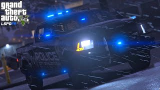 GTA 5 LSPDFR  The entire block is shooting at us [upl. by Manno]